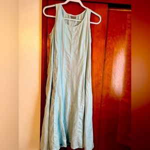 JJill Linen Dress Size M